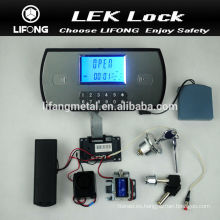 digital combination lock,caja fuerte door lock with main key and emergency key